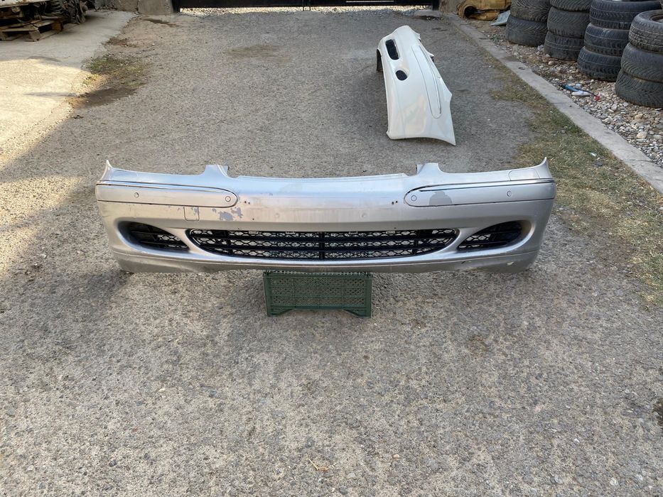 W 220 рестайлинг мерседес передний бампер