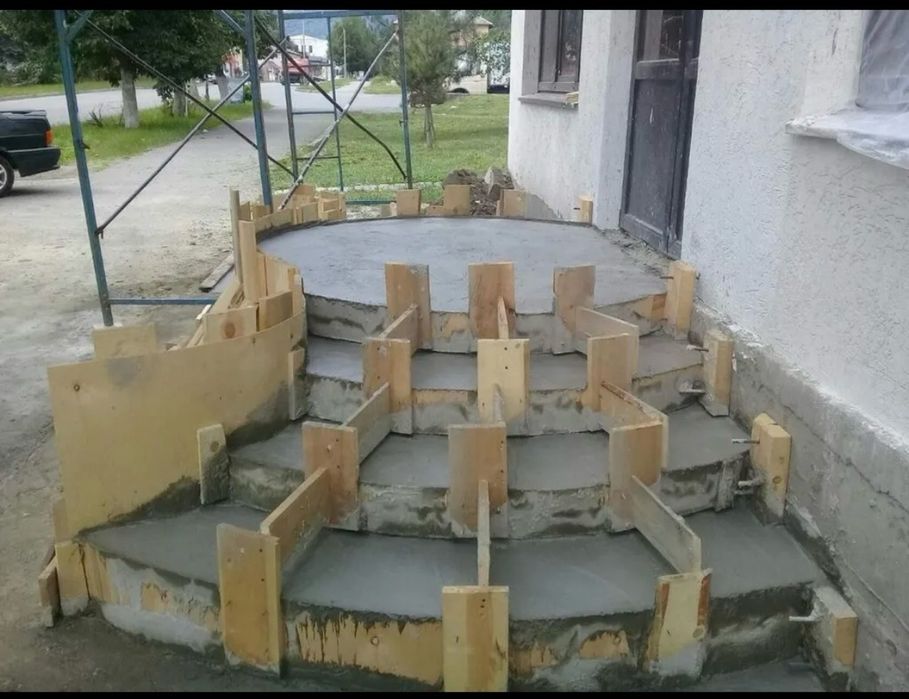 Фундамент , Стяжка ,Земляные работы, Септик
