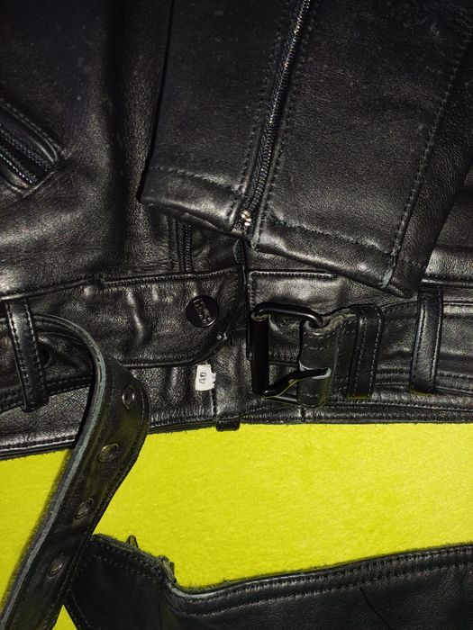 Moto Geaca M pantaloni S moto enduroro piele IXS