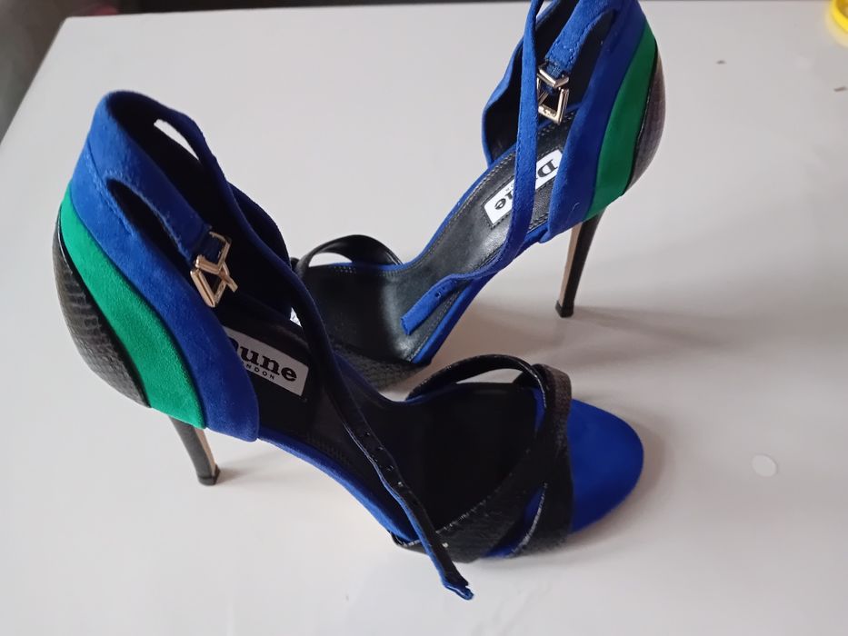 Sandale din piele DUNE, noi, Made în UK