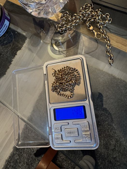 Златен синджир Панцер 14K (585) curb chain 14.9 gr