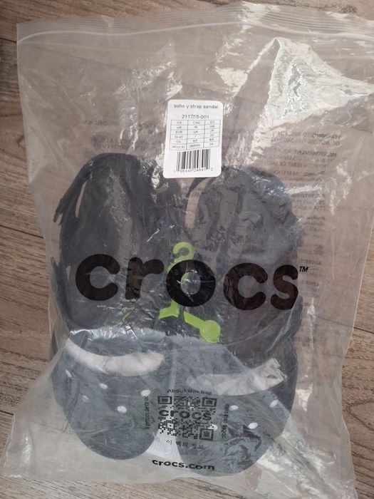 Crocs черни сандали 39-40