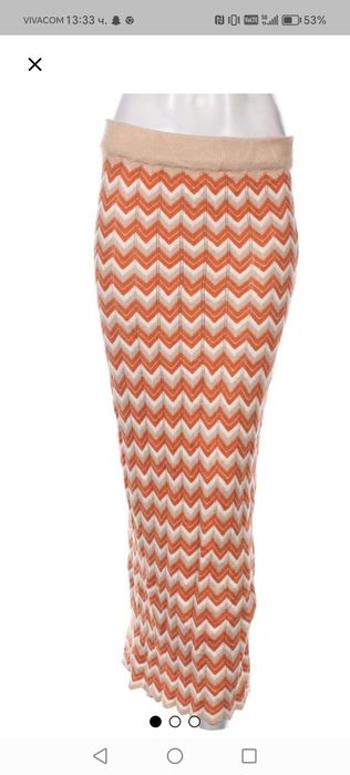 Дълга пола плетиво