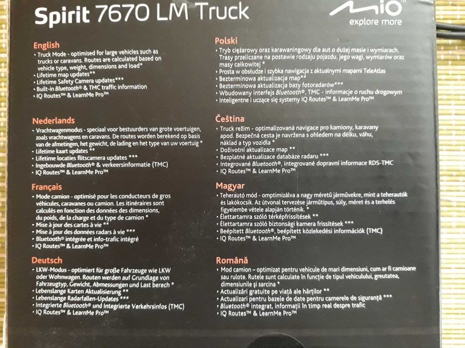 Mio Spirit 7670 LM Truck