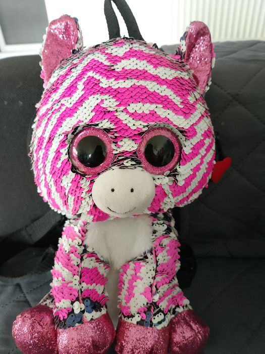 Ghiozdan ty paiete reversibile