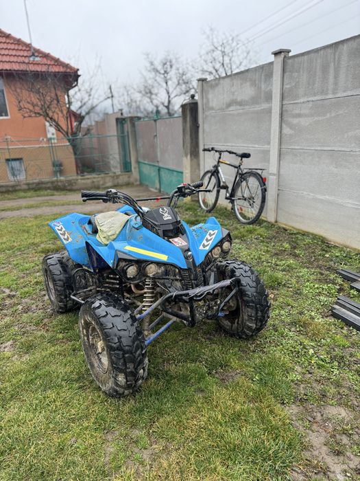 Atv 125 semi-automant schimb cu drujbă