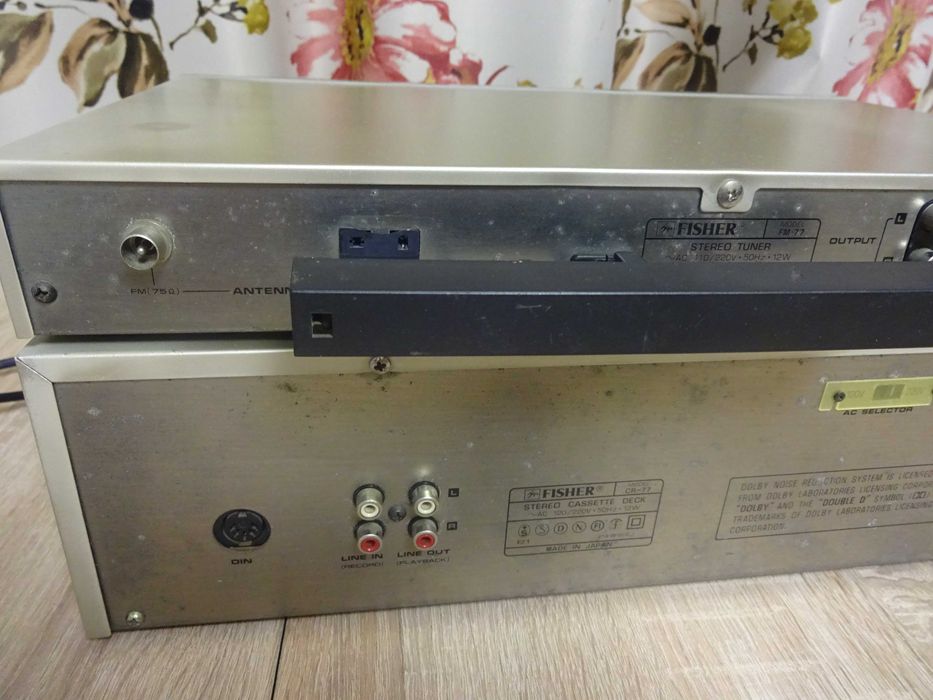 Casetofon deck Fisher