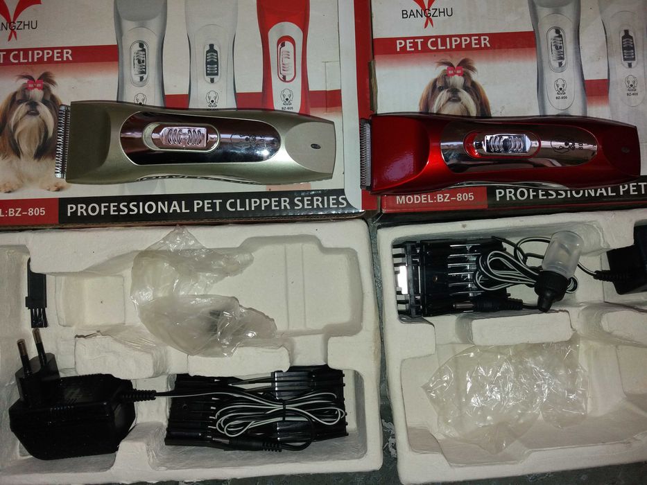 Masina tuns animale iepuri caini pisici Pet Clipper cu acumulator intern, incarcare la 220V Pret 35 lei
