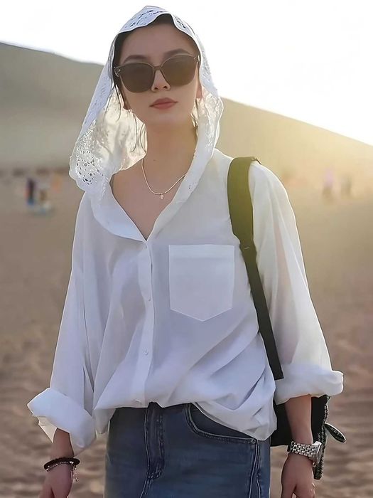 Рубашка-блузка женская