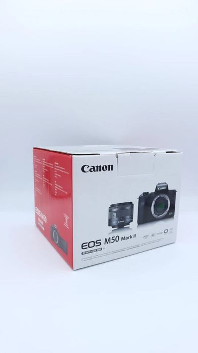 Камера Canon EOS M50 Mark II + Kit Lens – Новая