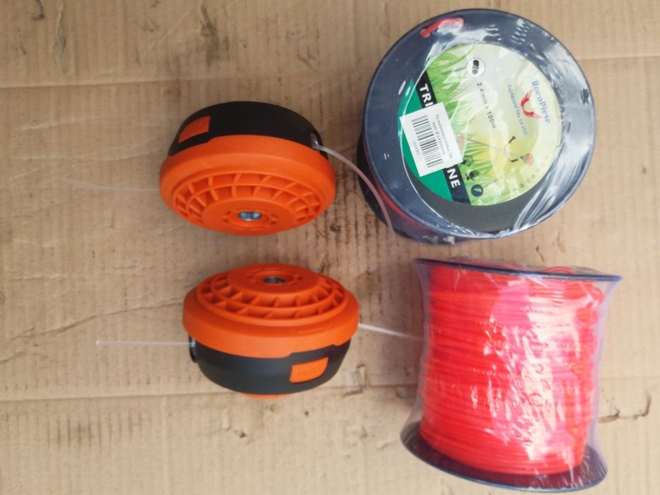 Cap taiere automat(mosor) si fir pt.motocoasă 2,4 mm rotund