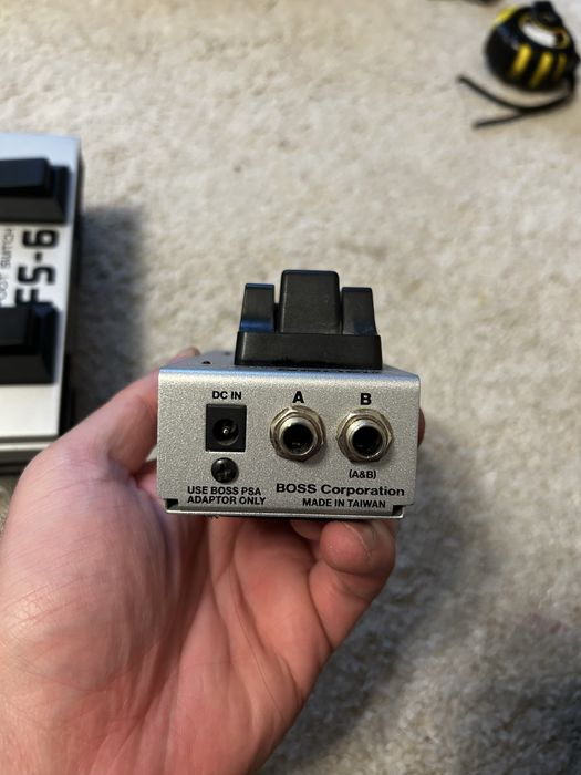 BOSS FS-7 pedala switch chitara