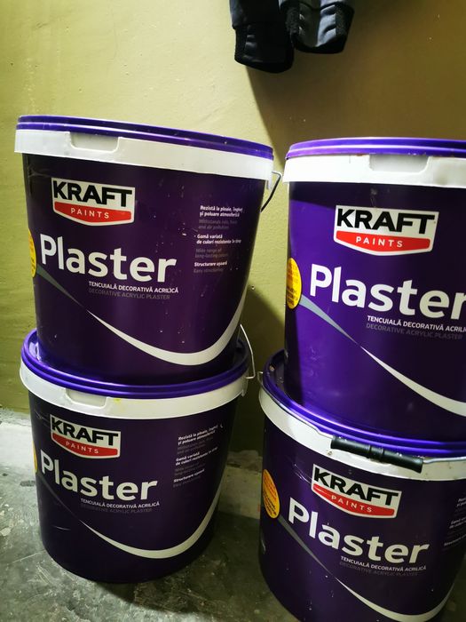 KRAFT Plaster декоративна фасадна мазилка /драскана