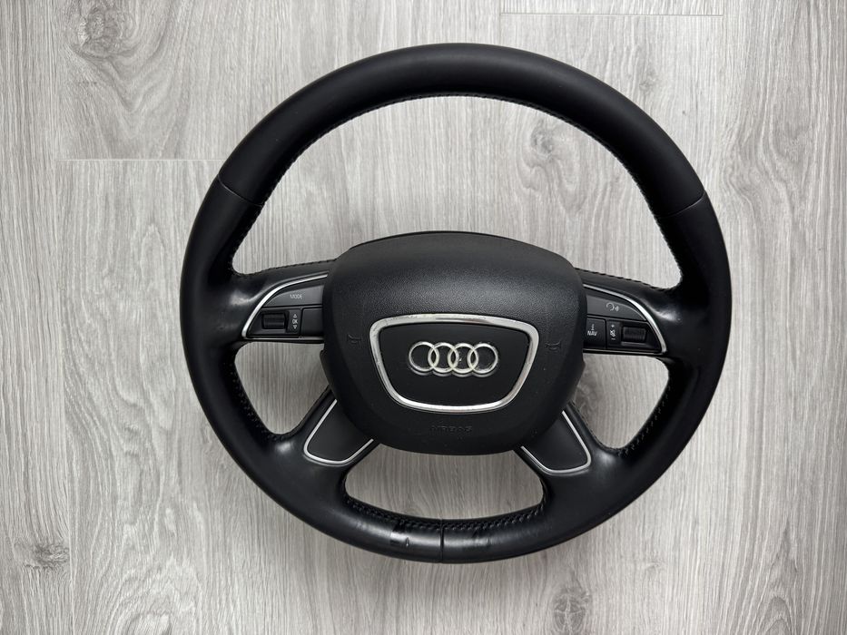 Volan Audi A4 B8.5 cu comenzi si airbag 4L0419091AC