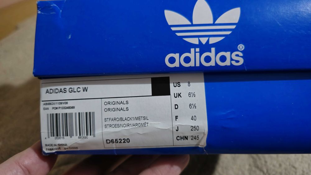 маратонки Adidas GLC W torsion - 39 номер стелка 25см.