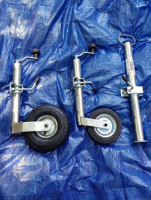 Roata de sprijin remorci, cu camera, suporta pana la 150 kg