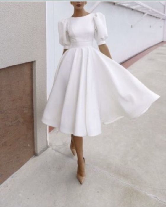 платье французкой длины