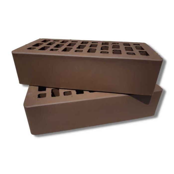 Cărămidă aparenta maro de zidărie - fațade, garduri, zidării aparente