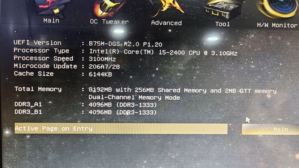 Компьютер i5/ B75/ 1155/ 8gb/ 500gb