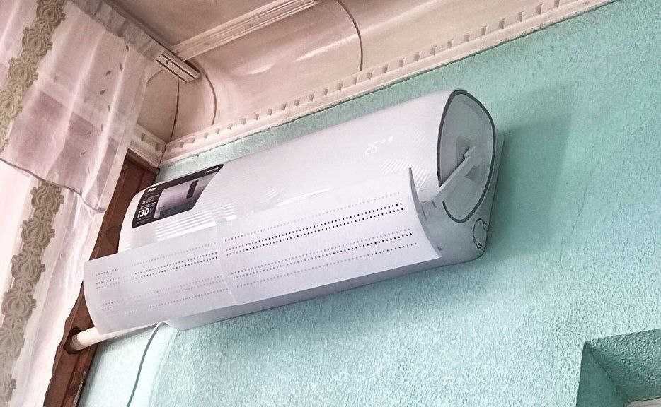 Ветрозащитный экран для кондиционера