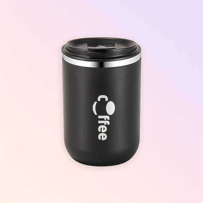 Термо чаша с капак и сламка, неръждаема стомана, 500 мл