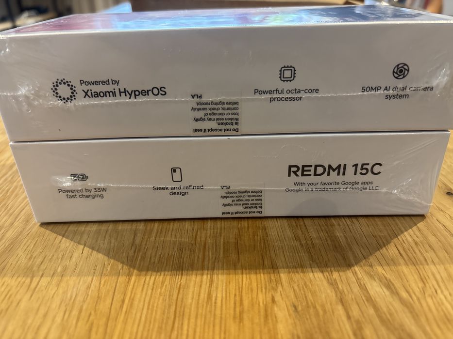 Xiaomi Redmi 15c 128gb чисто нови от А1 3 г гаранция