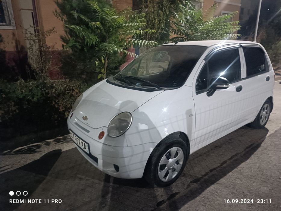 Матиз сотилади 2015й, 4500  у е. Краска тоза, метан бор.