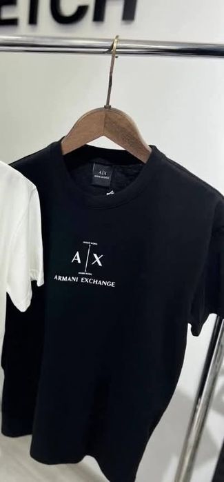 Черна тениска Armani- L размер