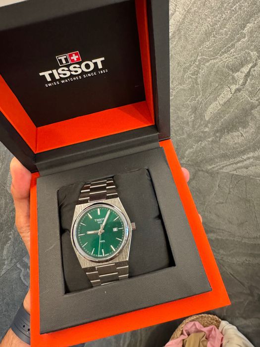 Ceas Tissot PRX 40 mm verde nou