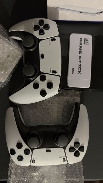 ИГРОВА КОНЗОЛА RETRO CONSOLE M15 4K PRO GAME STICK, 64GB и VR Headset Virtual Reality VR Glasses VR Helmet for iPhone Android Smartphones