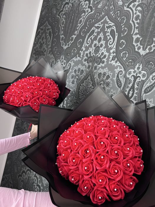 Buchete trandafiri de sapun