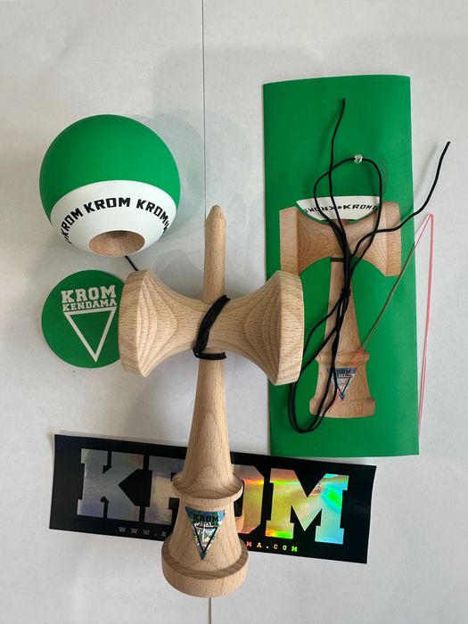 Kendama krom pop rubber grip noua originala