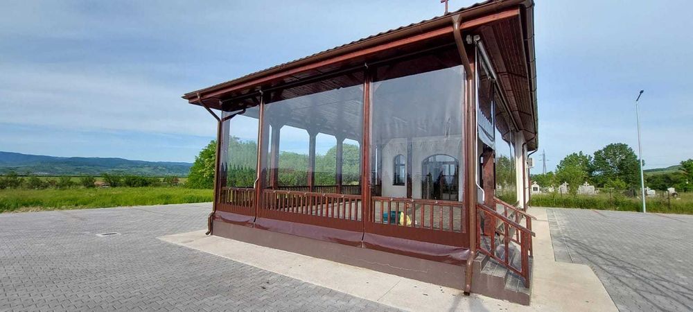 Folie Inchidere Terasa Cristal Flex® 0,8 mm, Latime : 1,37m - 2,6m