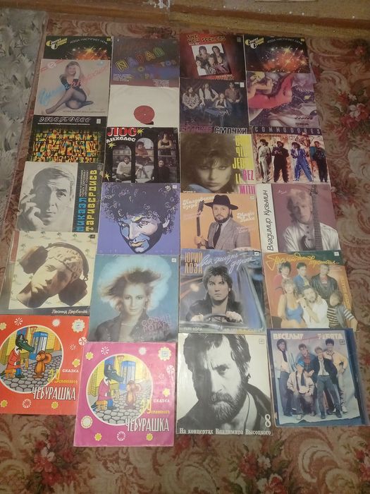 Продам грампластинки винил бу в отличном состоянии