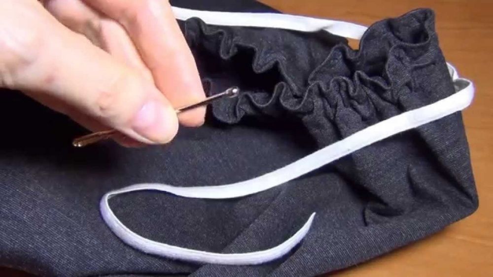 Приспособления для облегчения вдевания резинки