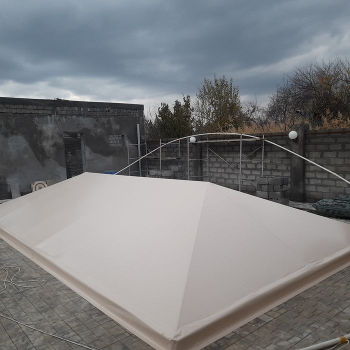 Банер  тент  навес  бассен  и  баннерларни  установка  киламиз