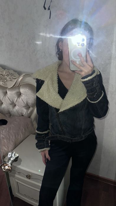 Куртка теплая с манго