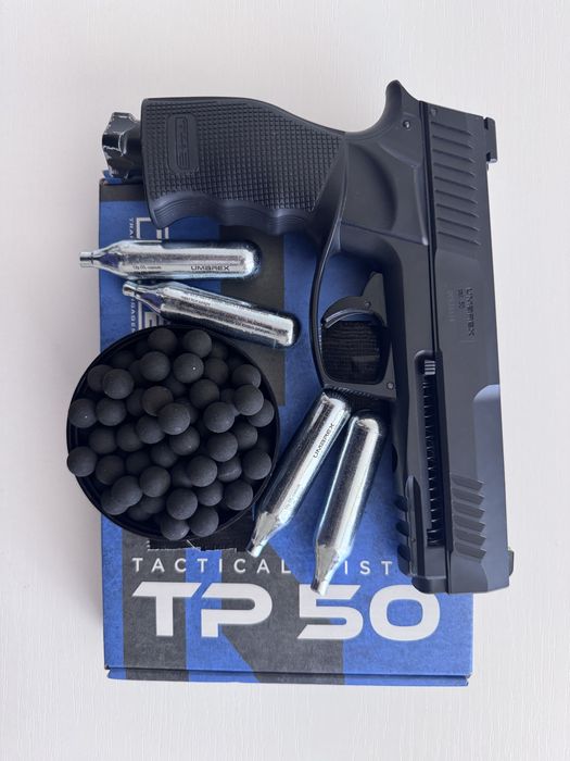 Pistol airsoft foarte puternic_13j plus bile si Co2