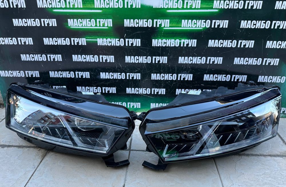 Фарове far CRYSTAL LIGHTNING фар за Шкода Октавия Skoda Octavia 4
