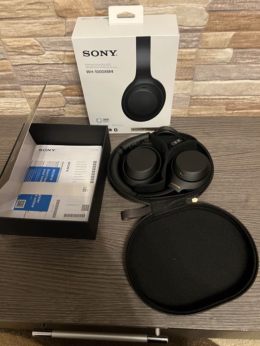 Căști SONY over the ear, model WH-1000XM4