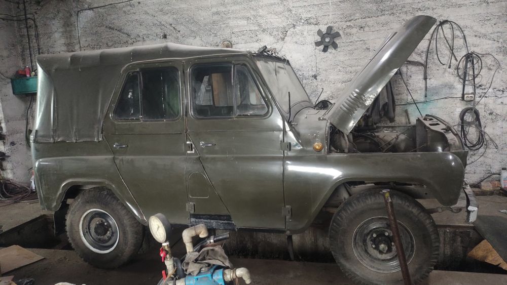 УАЗ по болтам по