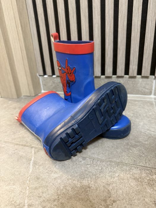 Cizme de ploaie H&M, Spiderman, marimea 28