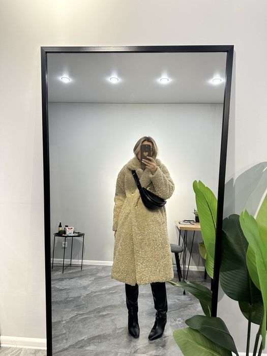 Эко шуба Zara, теплая