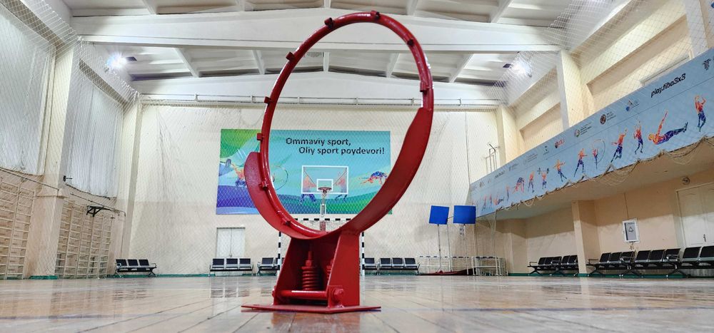 Баскетбольное кольцо с пружинами