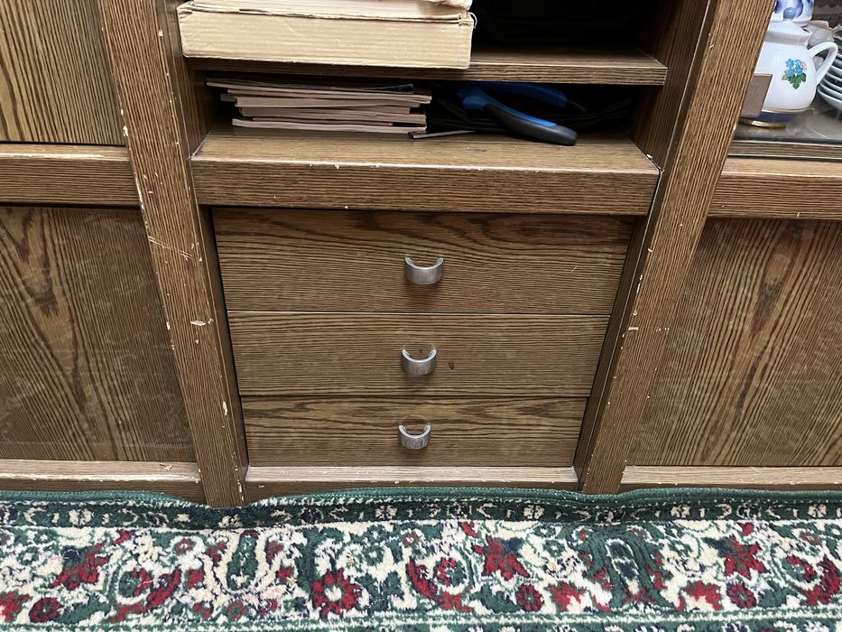 Стенка для зала  горка немецкая