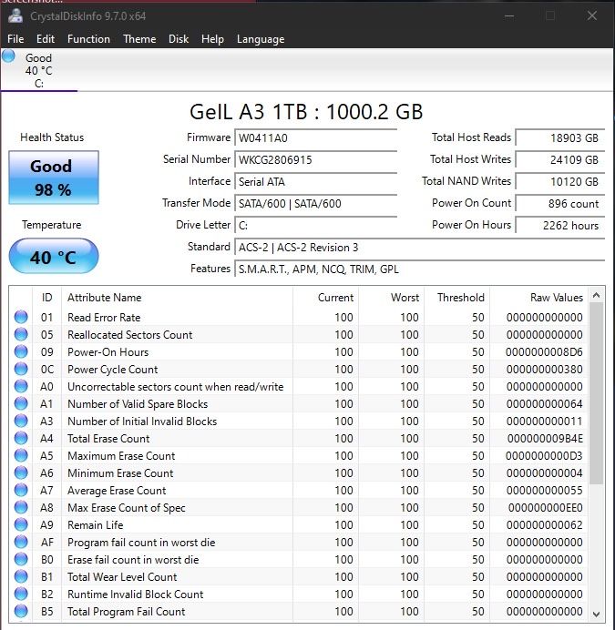 Продам SSD на 1 Тб