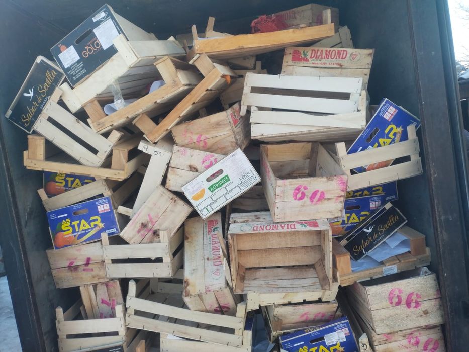 Деревянные ящики газел