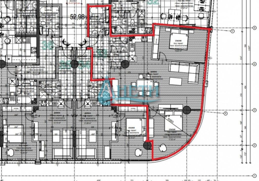 Продава се Тристаен апартамент в София, Дружба 1 - 122 кв.м за 1945 €/кв.м - Снимка #1