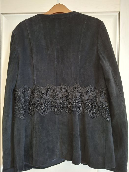 Замша куртка и кардиган