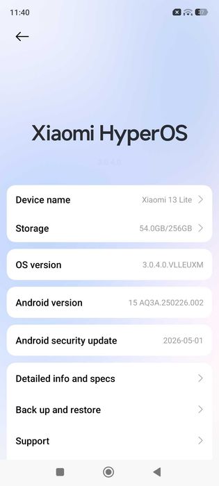 мобилен телефон Xiaomi 13 lite